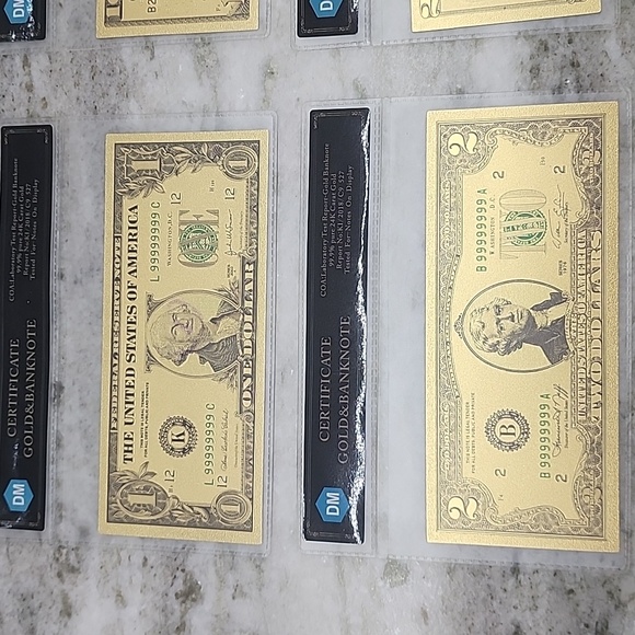 Gold Banknote Collection Set - Picture 2 of 7